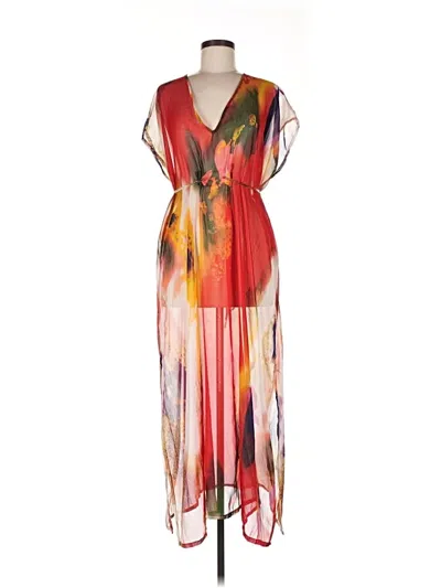 Pre-owned Michael Stars Cocktail Dress In Red