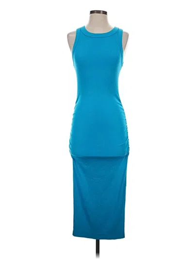 Pre-owned Michael Stars Cocktail Dress In Teal