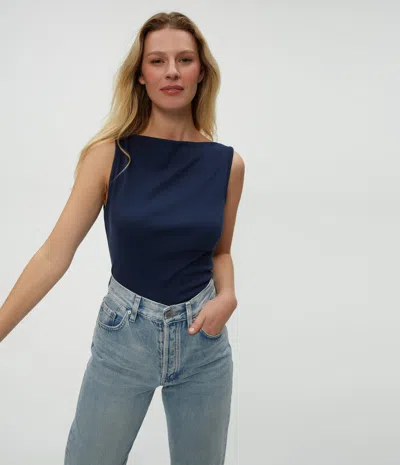 Michael Stars Coco Ruched Tank In Sachet
