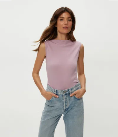 Michael Stars Coco Ruched Tank In Sachet