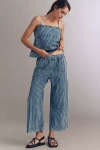 Michael Stars Cody Pull-on Crop Pants In Blue