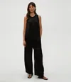 Michael Stars Cyrus Satin Pant In Fountain