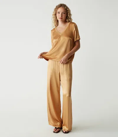 Michael Stars Cyrus Satin Pant In Jav