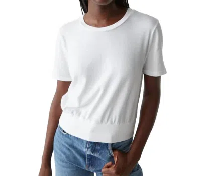 Michael Stars Dawson Vintage Jersey In White