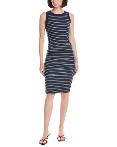 Michael Stars Demi Above-knee Mini Dress In Blue