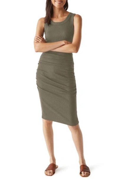 MICHAEL STARS MICHAEL STARS DEMI RUCHED TANK DRESS