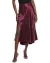 Michael Stars Desi Asymmetrical Midi Skirt In Multi