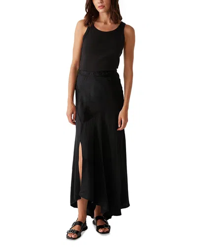 Michael Stars Desi Asymmetrical Skirt In Black