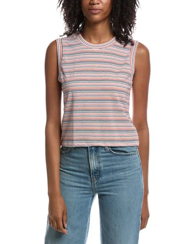 Michael Stars Devin Muscle Tank Top In Multi
