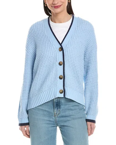 Michael Stars Dodi Knit Cardigan In Blue