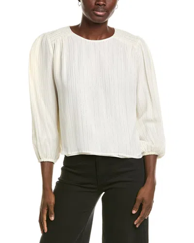 Michael Stars Dolly Blouse In White