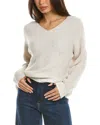 Michael Stars Dom Pullover In White