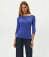 Michael Stars Dot 3/4 Sleeve Tee
