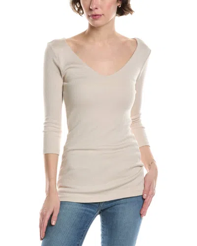 Michael Stars Doubled Front V-neck T-shirt