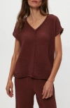 Michael Stars Draya V-neck T-shirt