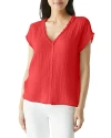 Michael Stars Draya V-neck Tee In Spritz