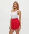 Michael Stars Dream Gauze Flutter Short In Rumba