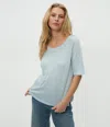 Michael Stars Dua Supima Tee In Fountain