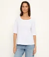 Michael Stars Dua Swing Tee In White