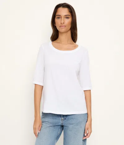 Michael Stars Dua Swing Tee In White
