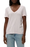 Michael Stars Daria V-neck Tee In Lychee