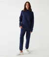 Michael Stars Laurel Mock Neck Top In Nocturnal In Nocturnal