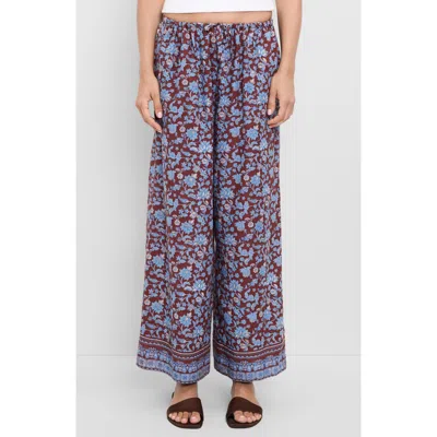 Michael Stars Elara Drawstring Waist Pants In Multi