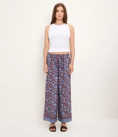 Michael Stars Elara Printed Drawstring Pant In Multi