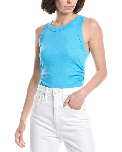 Michael Stars Ella Crop Tank In Blue