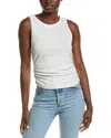 Michael Stars Ella Crop Tank In White