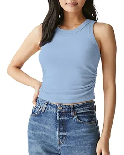 Michael Stars Ella Crop Tank Top In Water