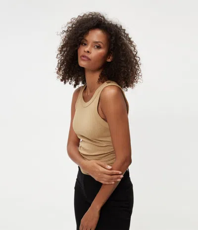 Michael Stars Ella Shine Tank In 14k