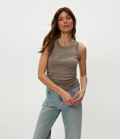 Michael Stars Ella Shine Tank In Cobblestone
