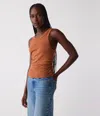 Michael Stars Ella Shine Tank In Hema