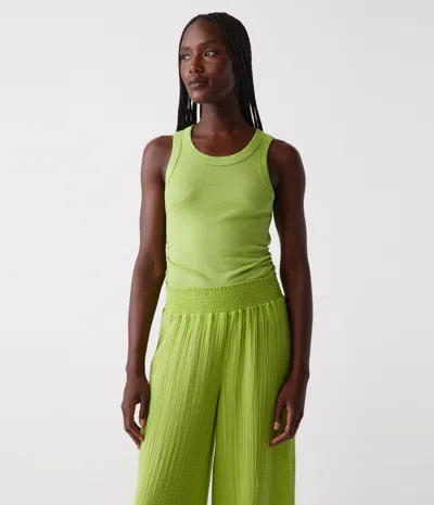 Michael Stars Ella Shine Tank In Lettuce