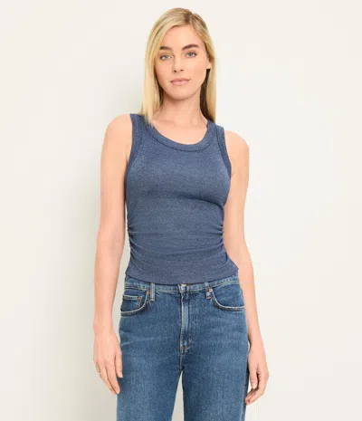 Michael Stars Ella Shine Tank In Nocturnal