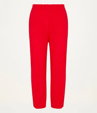 Michael Stars Elsa Gauze Jogger In White