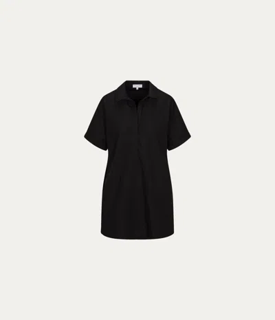 Michael Stars Emmeline Shirtdress In Black