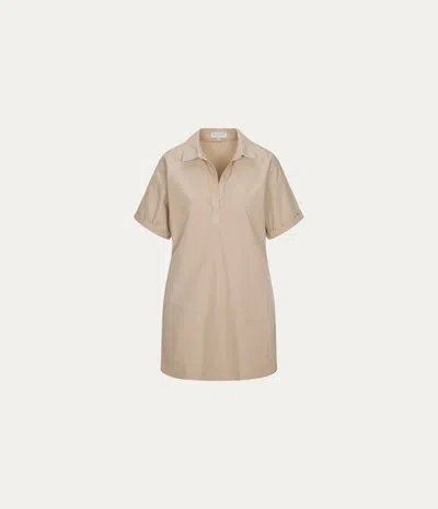 Michael Stars Emmeline Shirtdress In Neutral