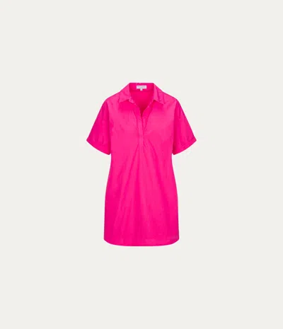 Michael Stars Emmeline Shirtdress In Pink