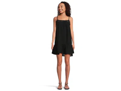 Michael Stars Emree Mini Dress In Black