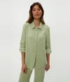 Michael Stars Ernie Button Down W/ Pocket In Seacrest