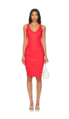 Michael Stars Esme Ribbed Dress In Spritz