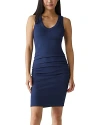 Michael Stars Esme Ruched Tank Dress In Nocturnal