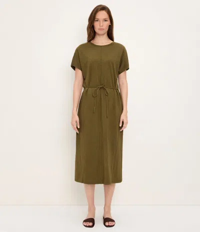 Michael Stars Evangeline Midi Dress In Brown