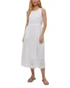 Michael Stars Faith Eyelet Midi Dress In White