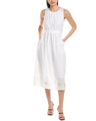 Michael Stars Faith Midi Dress In White