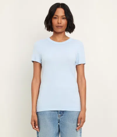 Michael Stars Fallon Shine Tee In White