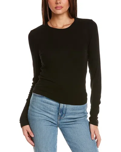 Michael Stars Finn Cropped Top In Black