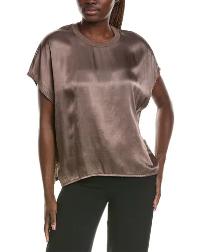 Michael Stars Flow T-shirt In Brown